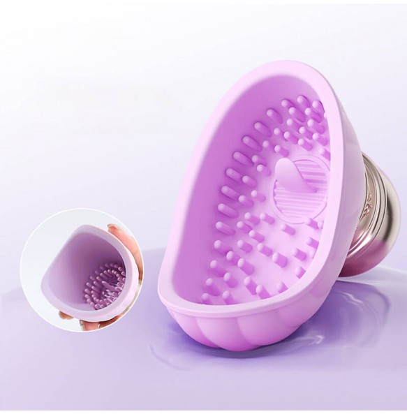 MizzZee - Breast Massage Vibrator Clitoris Stimulator (Chargeable - Purple)